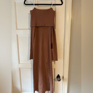 NEW w/tags Lulu Off Shoulder Sweater Dress